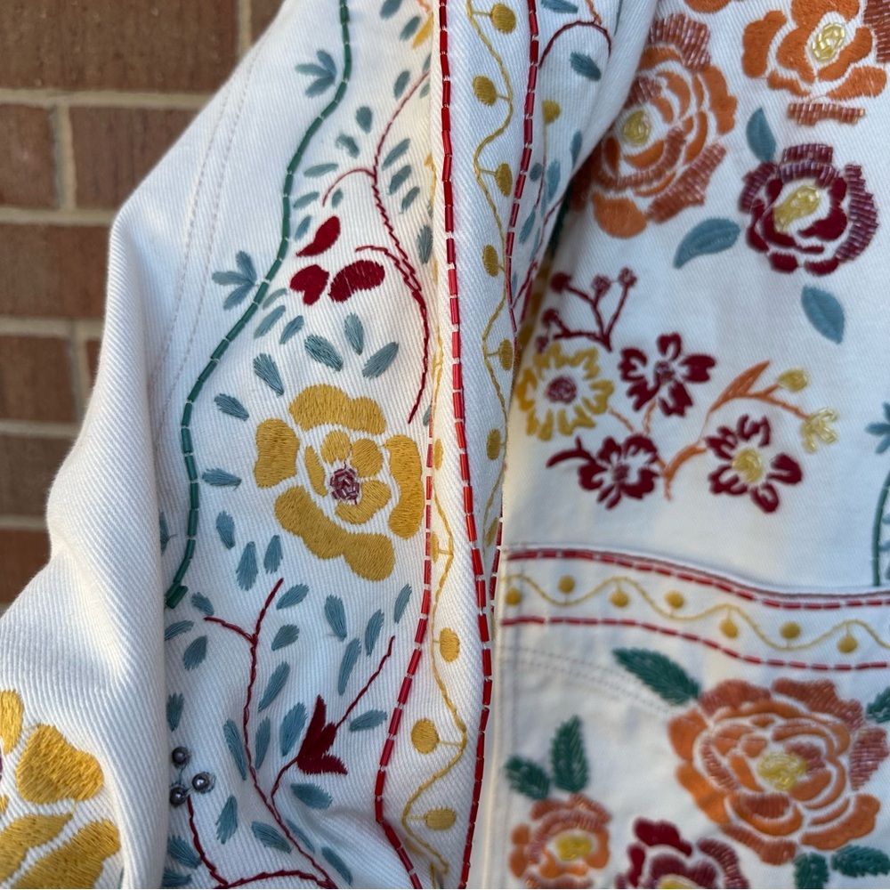 Free People / We The Free Avery Embellished Jacket Size Medium NWT - Picture 10 of 13